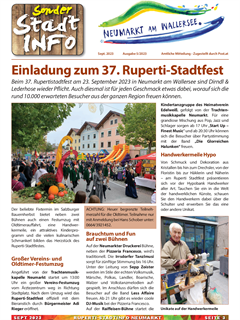 Sonderstadtinfo Ruperti-Stadtfest 2023
