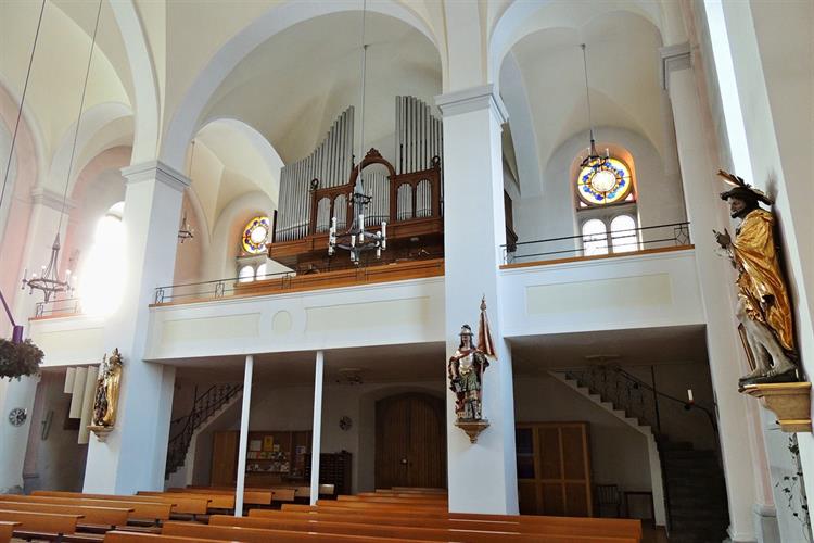 Stadtpfarre von Innen - Orgel